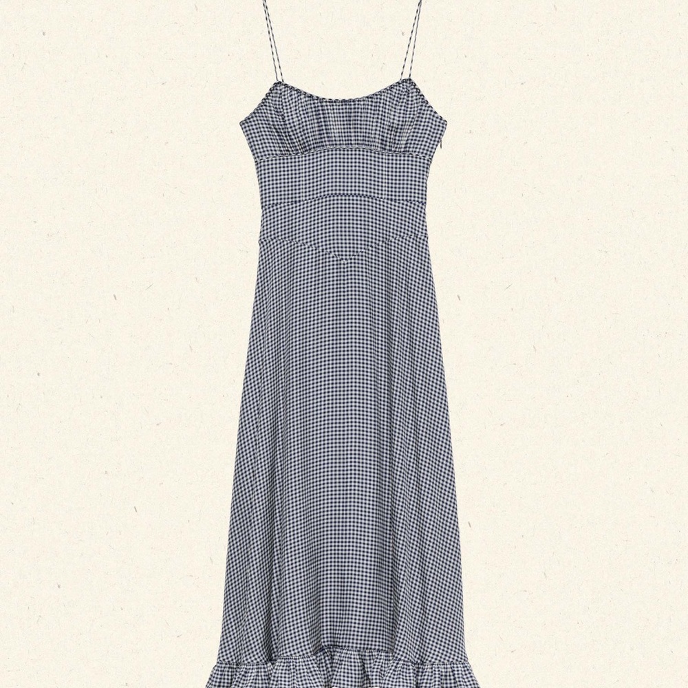 Doen - Rosaria Dress - Santa Marina Gingham - Large